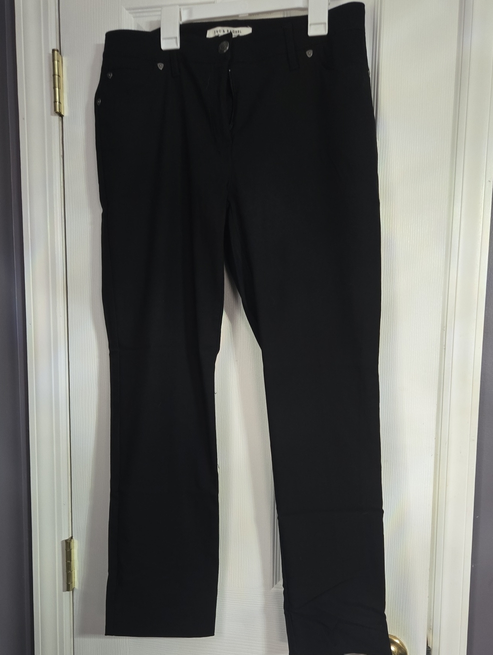 Zac & Rachel Black Women's Dress Pants - Straight Leg